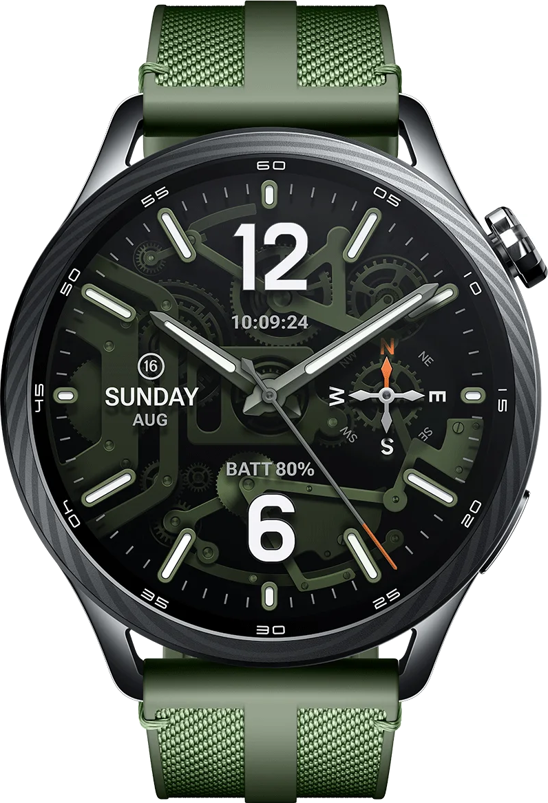 XIAOMI Watch S5 okosóra, 46mm, dzsungel zöld (BHR08IXGL)