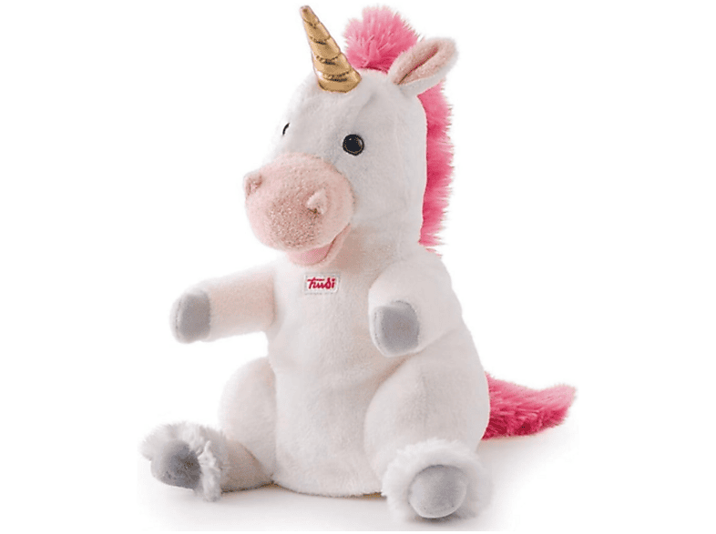 Simba Trudi: Handpuppe Einhorn, 21 cm, Größe S