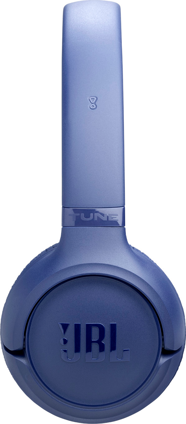 Casque bleu avec logo JBL et inscription Tune.