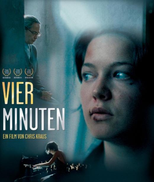 Filmplakat mit Porträt einer jungen Frau und Text.