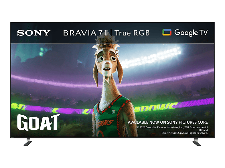 SONY BRAVIA 7 II True RGB TV (Flat, 98'' / 248 cm, UHD 4K, Google Smart TV, Dolby Vision Atmos, IMAX Enhanced, DTS:X, XR Processor powered by AI)