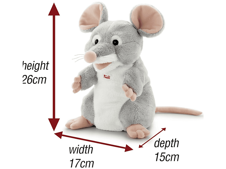 Simba Trudi: Handpuppe Maus, 23cm, Größe S — Foto 2 von 2