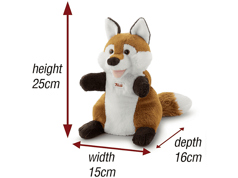 Simba Trudi: Handpuppe Fuchs 25cm, Größe S — Foto 2 von 2