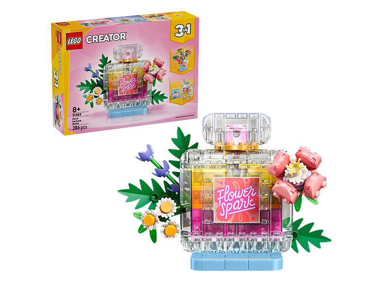 LEGO Creator 3in1 Parfumfles met bloemen