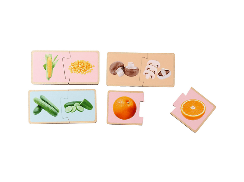 Eichhorn Montessori Gemüse Puzzle 34 Teile (Ab 2 Jahren) Puzzle