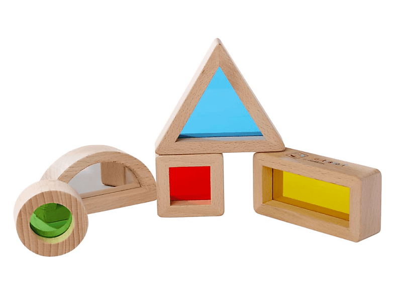 Simba EH Montessori Fensterbausteine 5 Teile (Ab 1 Jahr) Fensterbausteine, Mehrfarbig