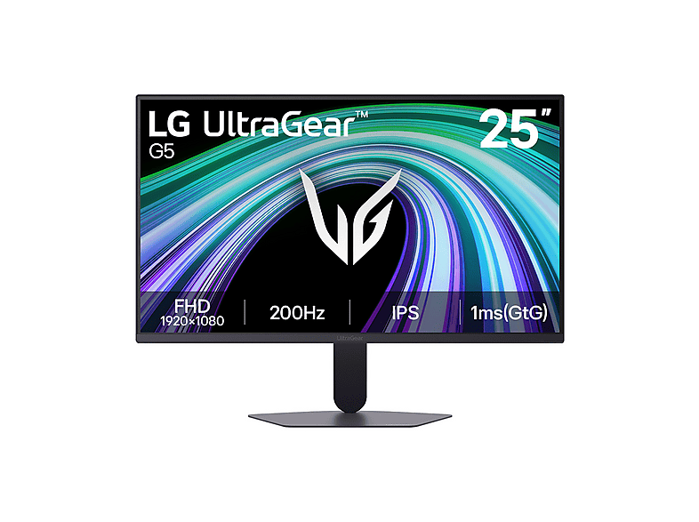 LG UltraGear 25G523B-B Monitor Gaming, 25 ", Full-HD, 1920 x 1080 Pixel, tempo di risposta 1 ms, refresh rate 200 Hz