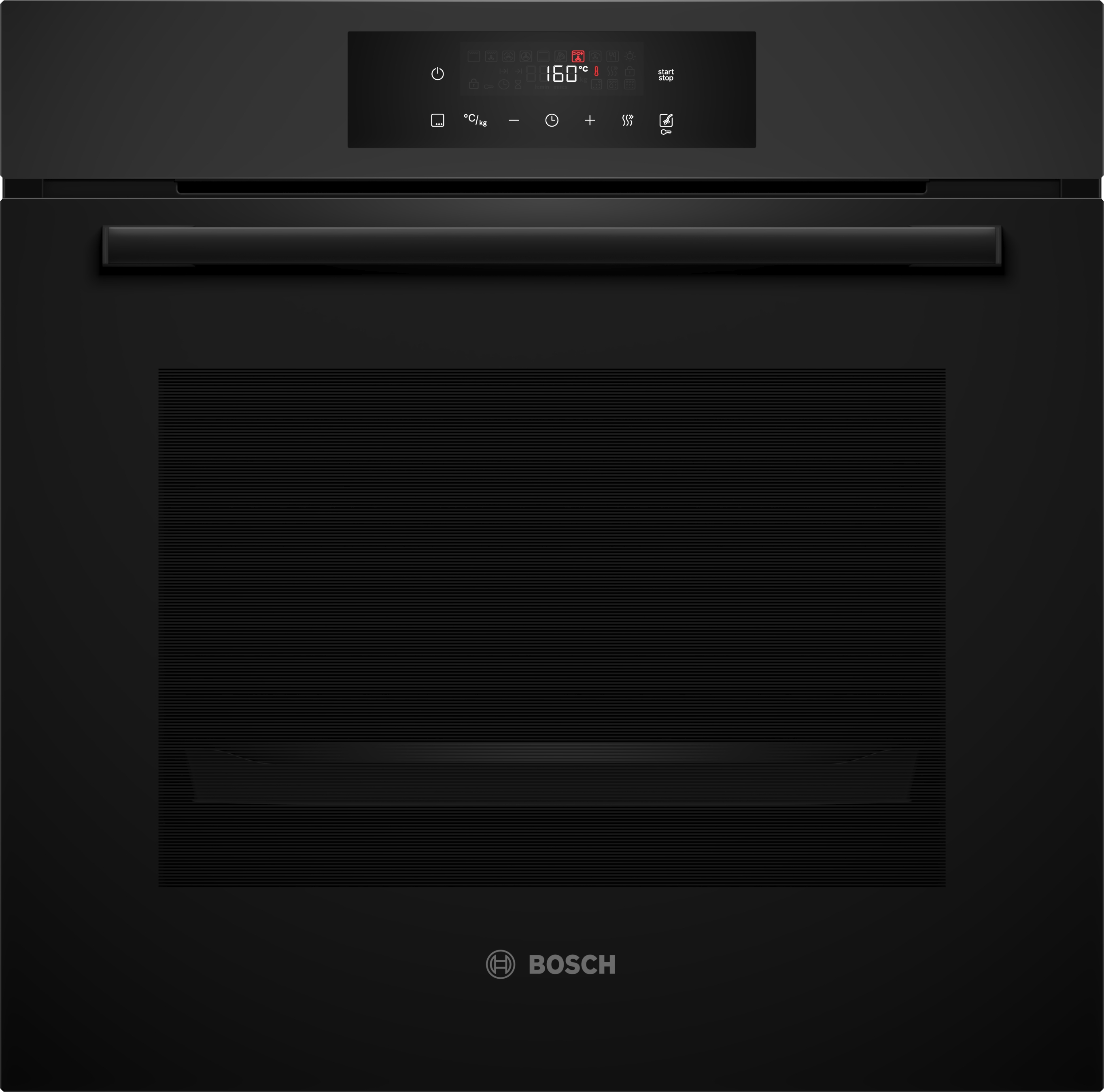 BOSCH HBA572EM3 Beépíthető sütő, Serie4, Matt design, 71l sütőtér, 7 funkció