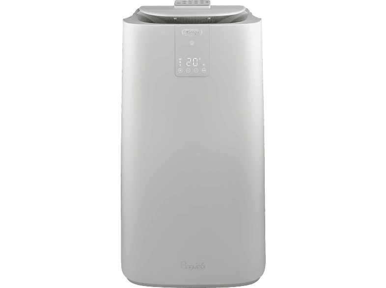 Aire acondicionado portátil - De'Longhi PAC AP98 GENTLEJET, 11500 BTU/h, 3 velocidades, 100 m³, 62 dB (A), Temporizador, Blanco marfil