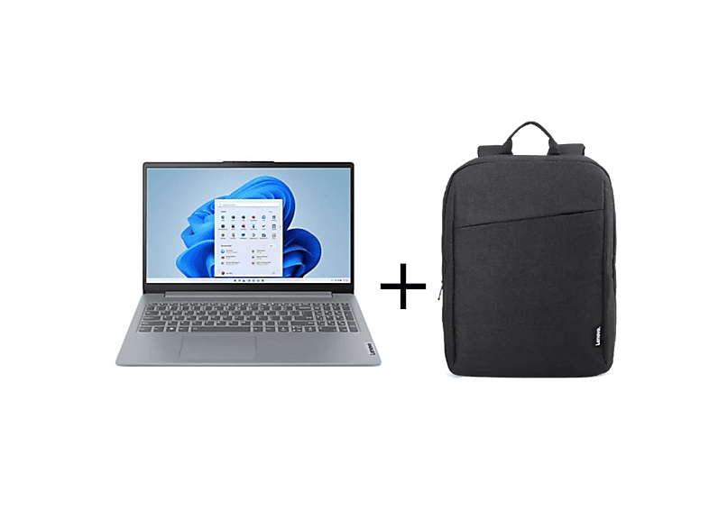 Lenovo Ip Slim 3 15.6 R5-7520u 16gb-512gb Grijs + Rugzak Gx40q17225