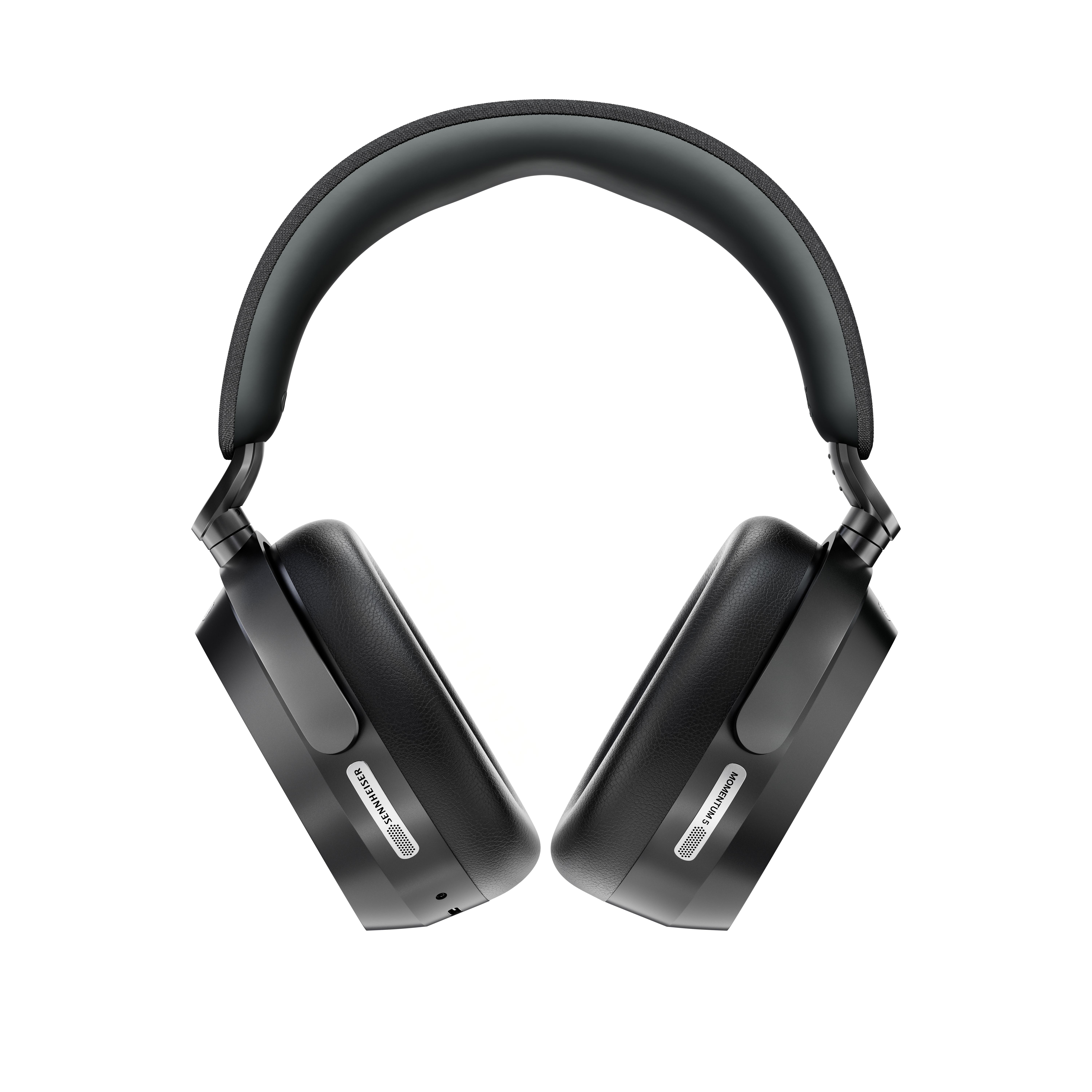 Schwarze Over-Ear-Kopfhörer mit gepolstertem Bügel und Ohrmuscheln.