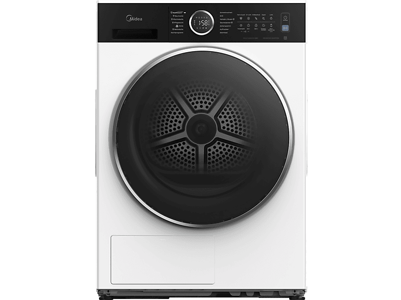 Midea MD205H100WB-C Wärmepumpentrockner (10 kg, EEK: C, 64 dB(A)), Weiß)