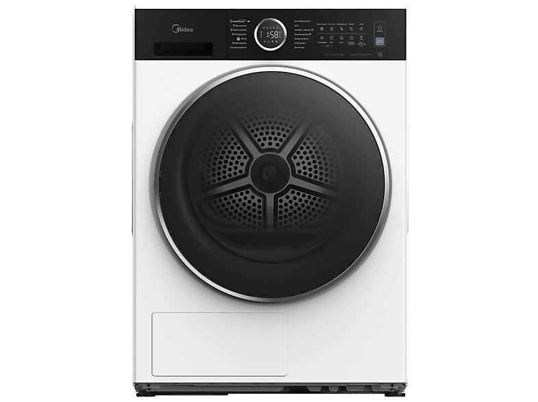 Midea Midea MD205H80WB-C Wärmepumpentrockner (8 kg, EEK: C, 64 dB(A)), Weiß)
