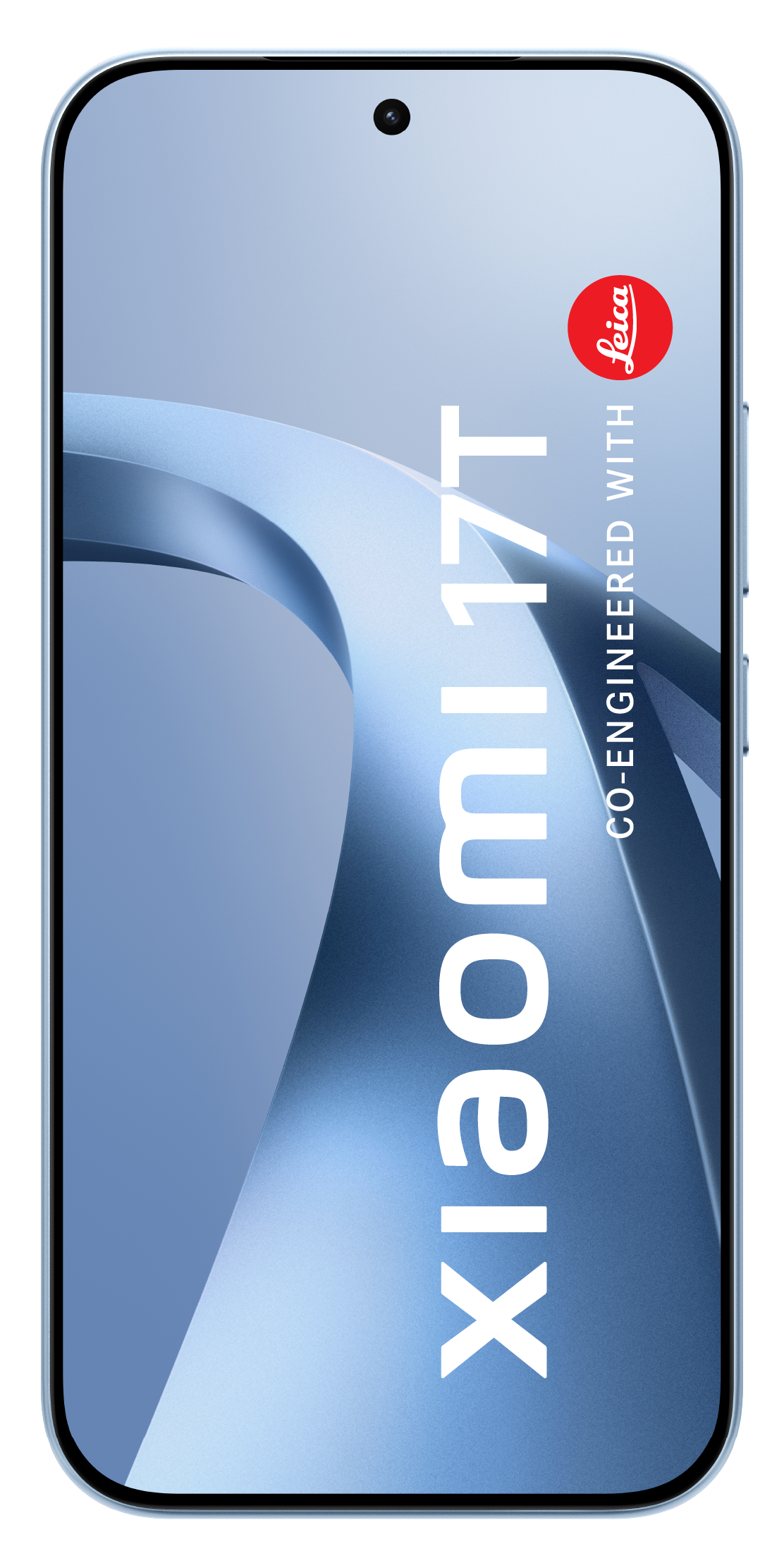 Ein Smartphone mit dem Schriftzug Xiaomi 17T und Leica-Logo.