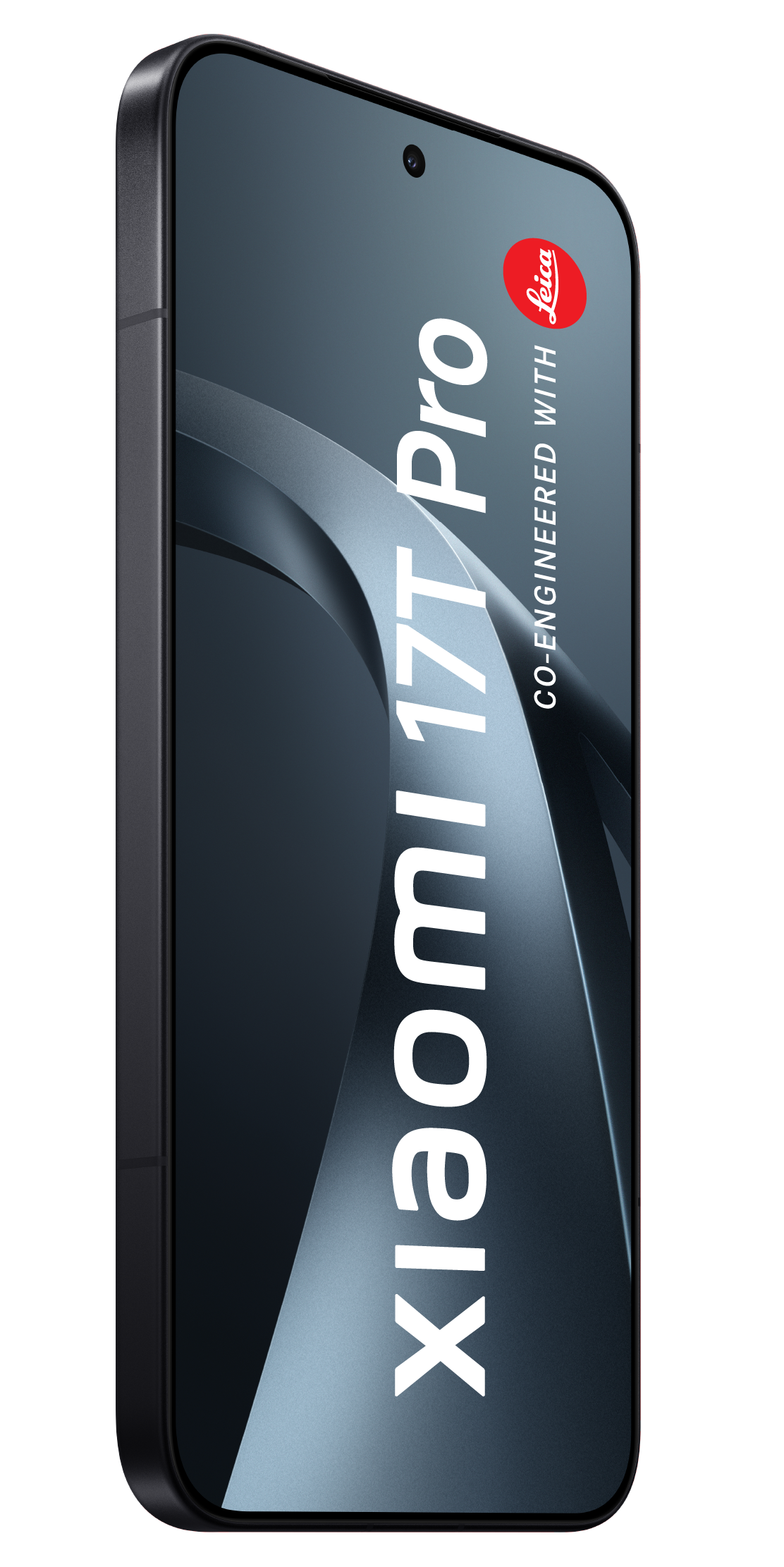 Ein schwarzes Smartphone mit 
