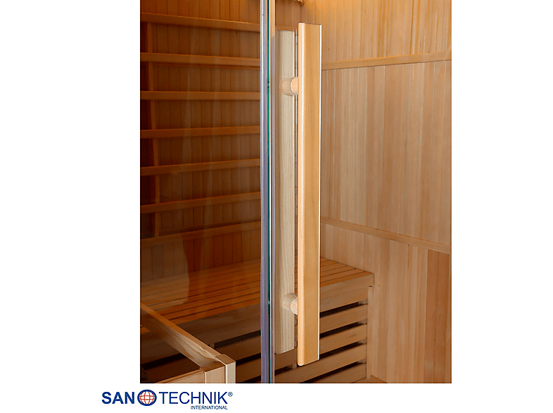 Sanotechnik J60120 Riga Sauna 3 Personen 150x120x190 cm (3,6 kW) — Foto 5 von 5