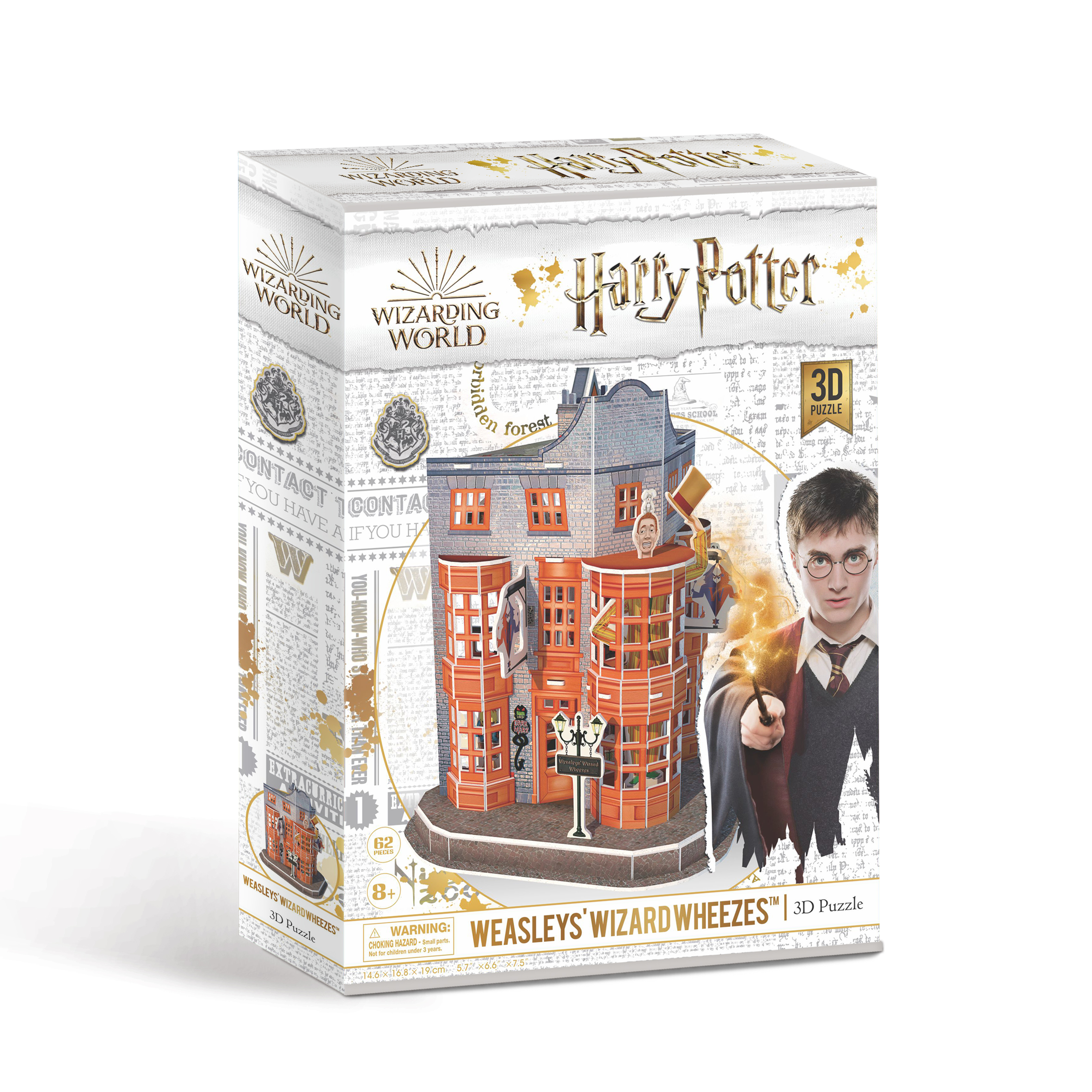 CUBIC FUN 3D puzzle, Harry Potter Weasly varázsvicc bolt