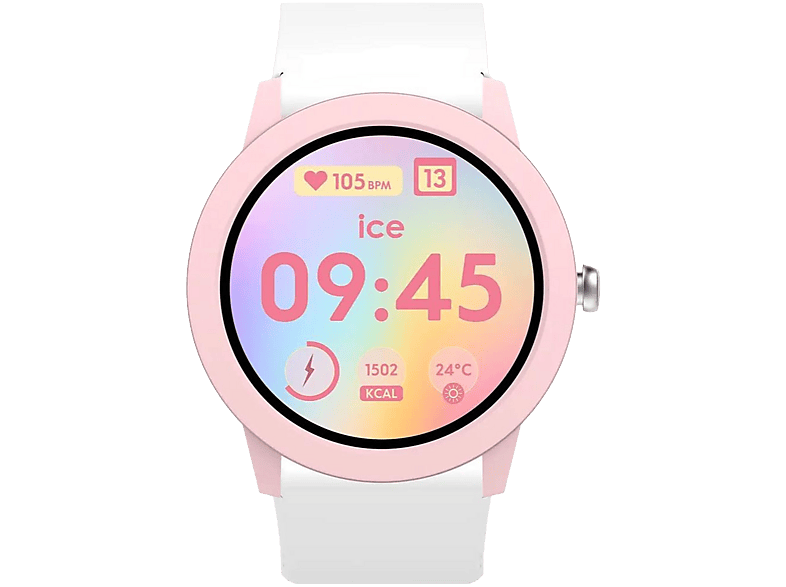 Ice-watch Ice Smart Junior 3.0 39mm Smartwatch Roze/Wit