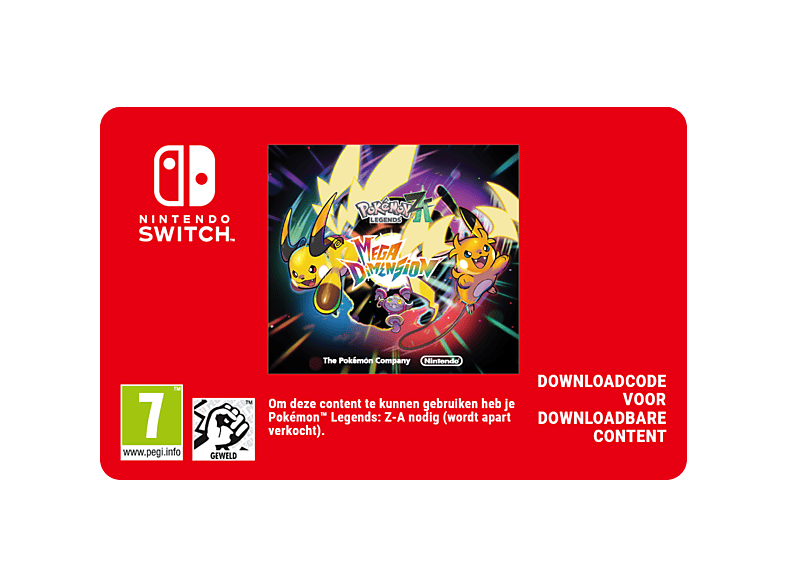 Pokémon Legends Z-A | Mega Dimension (Uitbreidingspas) - Switch