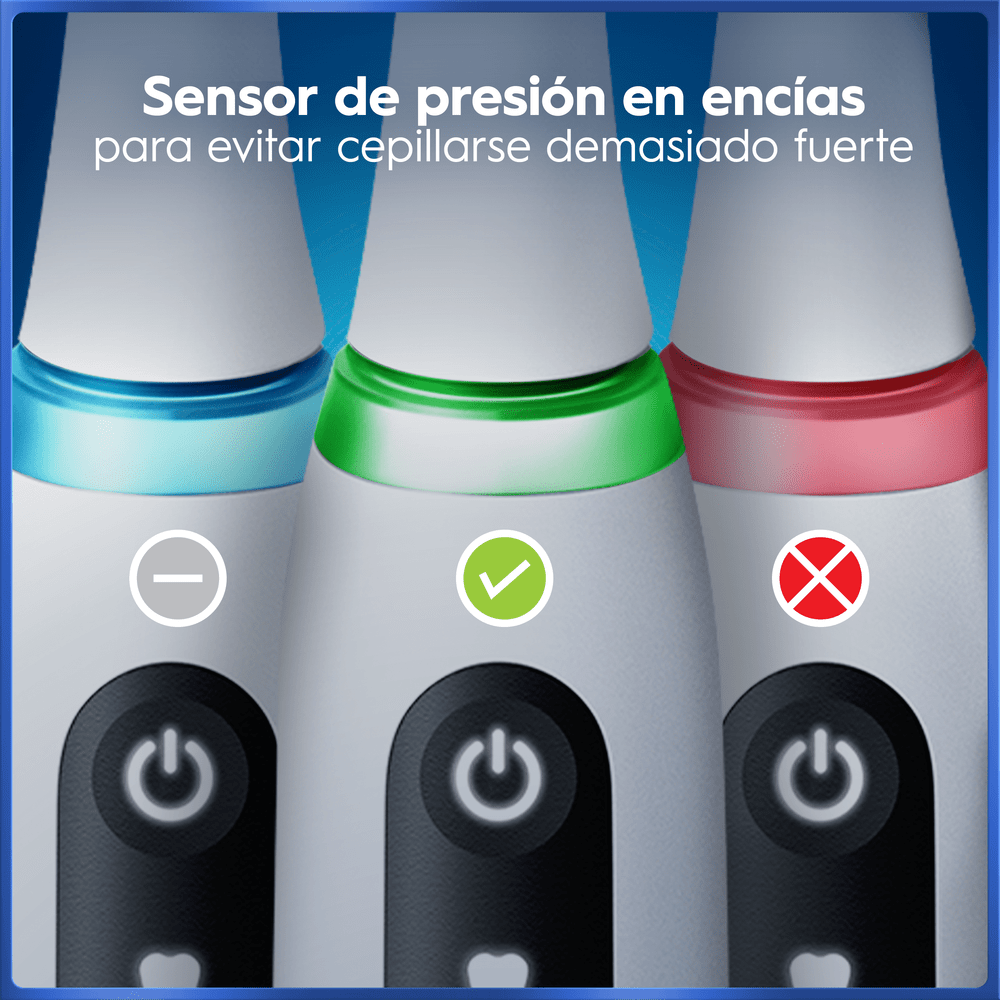 Sensor de presión en encías para evitar cepillarse demasiado fuerte
