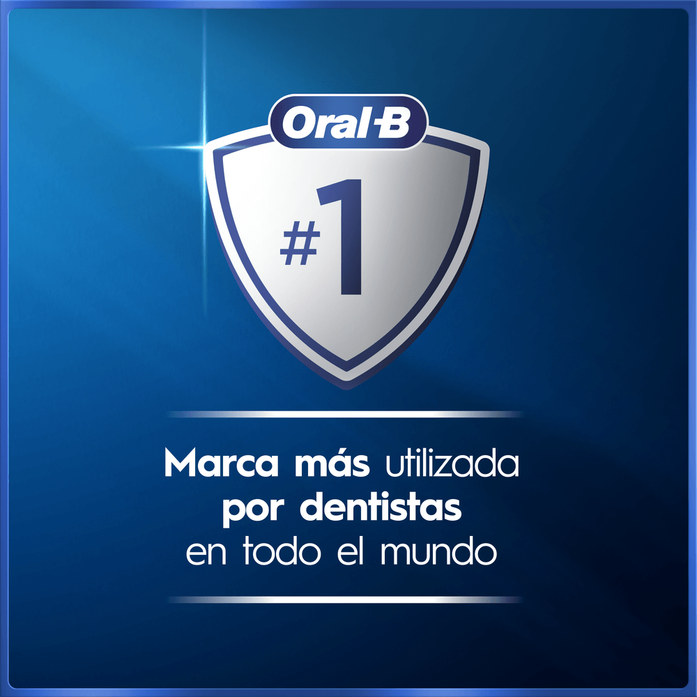 Oral-B #1 Marca más utilizada por dentistas en todo el mundo