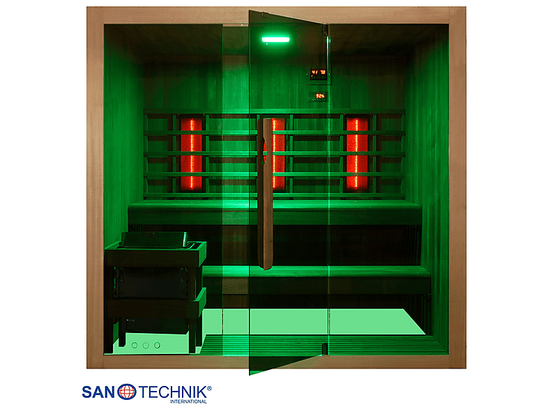 Sanotechnik F70150 KOTKA Sauna und Infrarotkabine 4-5 Personen (6 kW) — Foto 3 von 5