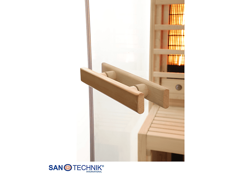 Sanotechnik Carbon 3 für 2 Personen Infrarotkabine (2550 Watt) — Foto 4 von 5