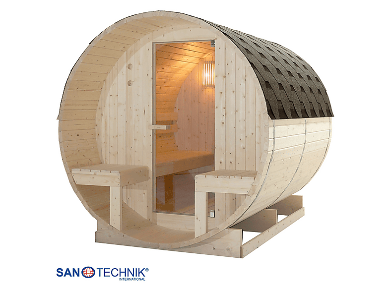 SANOTECHNIK Fasssauna BERGEN