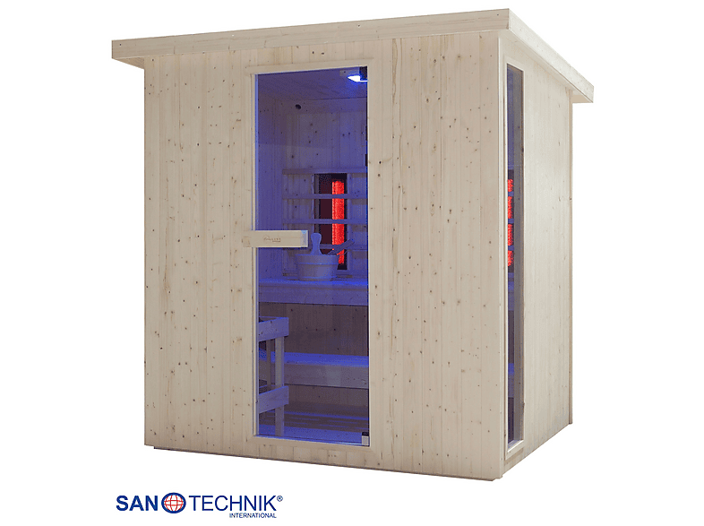 Sanotechnik F30200 LAHTI Außensauna für 6 Personen (6 kW) — Foto 4 von 5