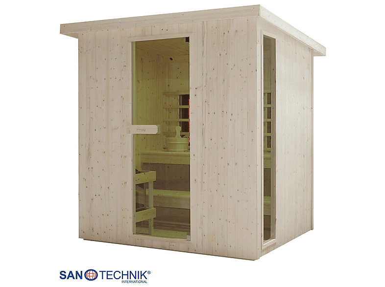 Sanotechnik F30200 LAHTI Außensauna für 6 Personen (6 kW) — Foto 5 von 5
