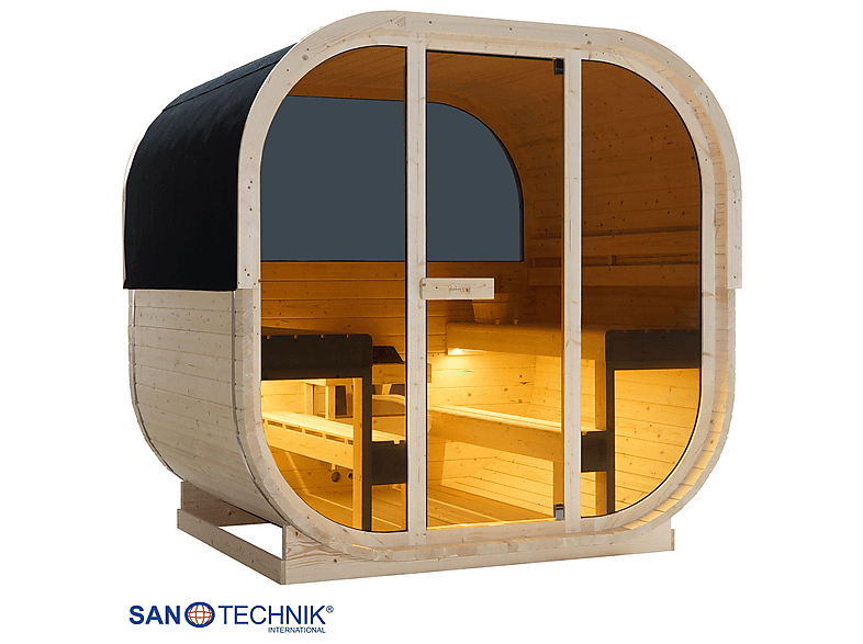 Sanotechnik F60180 HANKO Outdoor Sauna für 6 Personen (8 kW) — Foto 4 von 5