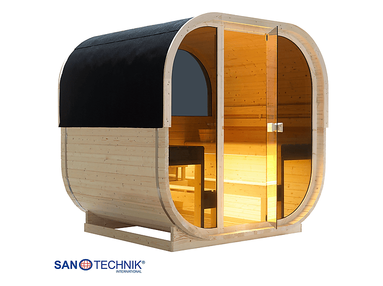 Sanotechnik F60180 HANKO Outdoor Sauna für 6 Personen (8 kW) — Foto 5 von 5