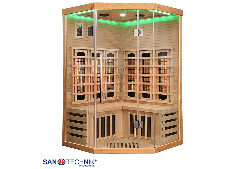 Sanotechnik SB80120 supreme Infrarotkabine für 2 Personen (2460 Watt) — Foto 3 von 5