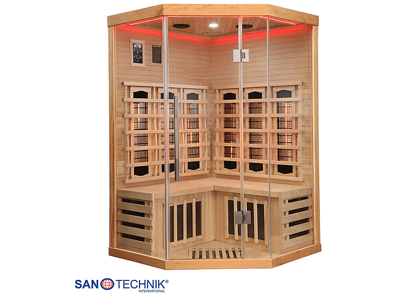 Sanotechnik SB80120 supreme Infrarotkabine für 2 Personen (2460 Watt) — Foto 4 von 5