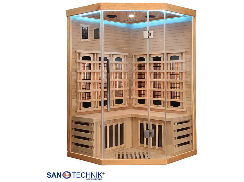 Sanotechnik SB80120 supreme Infrarotkabine für 2 Personen (2460 Watt) — Foto 5 von 5