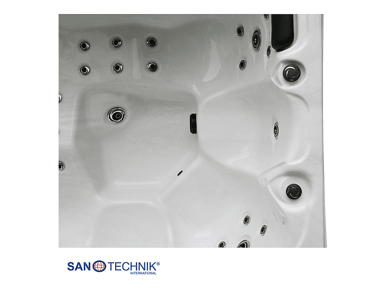 Sanotechnik SPA54 Tahiti Sterling Silver Whirpool