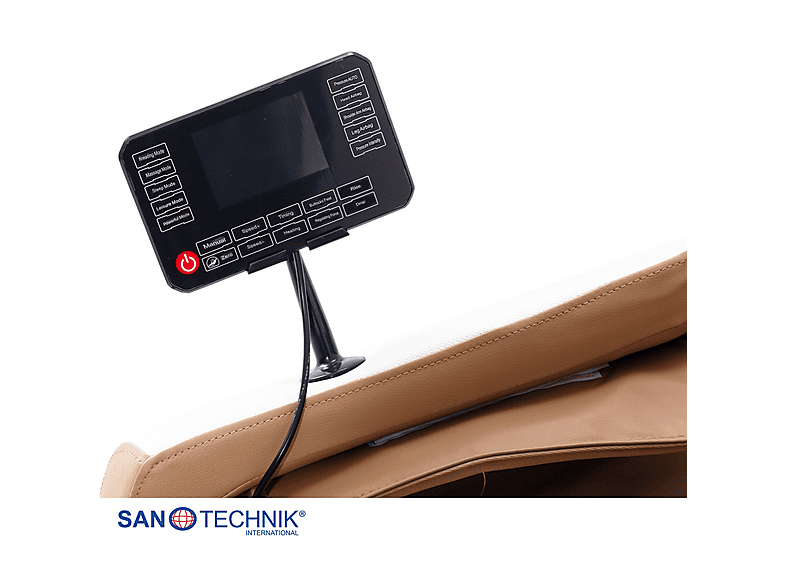 Sanotechnik MA2802 Healora Luxus Massagesessel, Beige — Foto 3 von 5