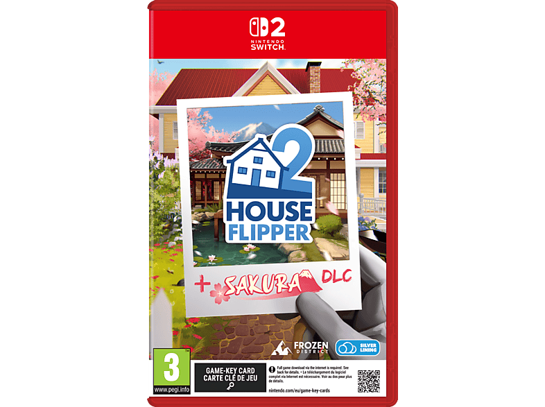 Nintendo Switch 2 House Flipper 2. Sakura DLC (Game Key Card)