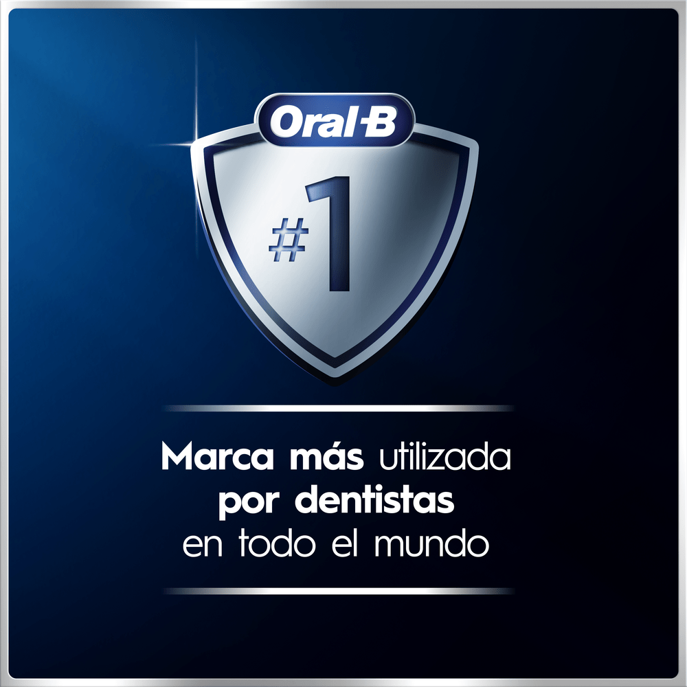 Oral-B #1 Marca más utilizada por dentistas en todo el mundo