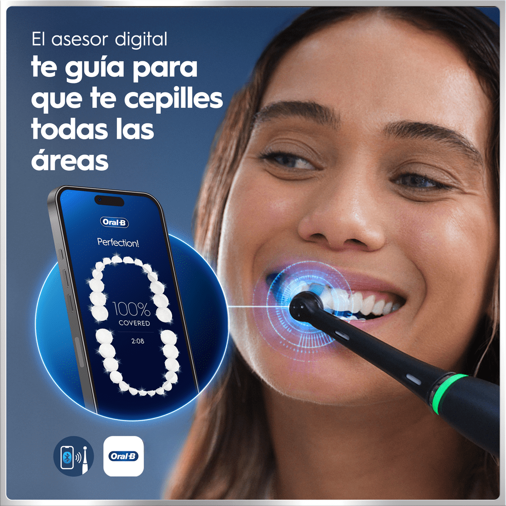 El asesor digital te guía para que te cepilles todas las áreas..