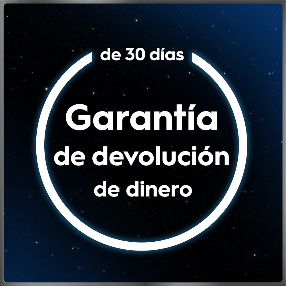 Garantía de devolución de dinero de 30 días.