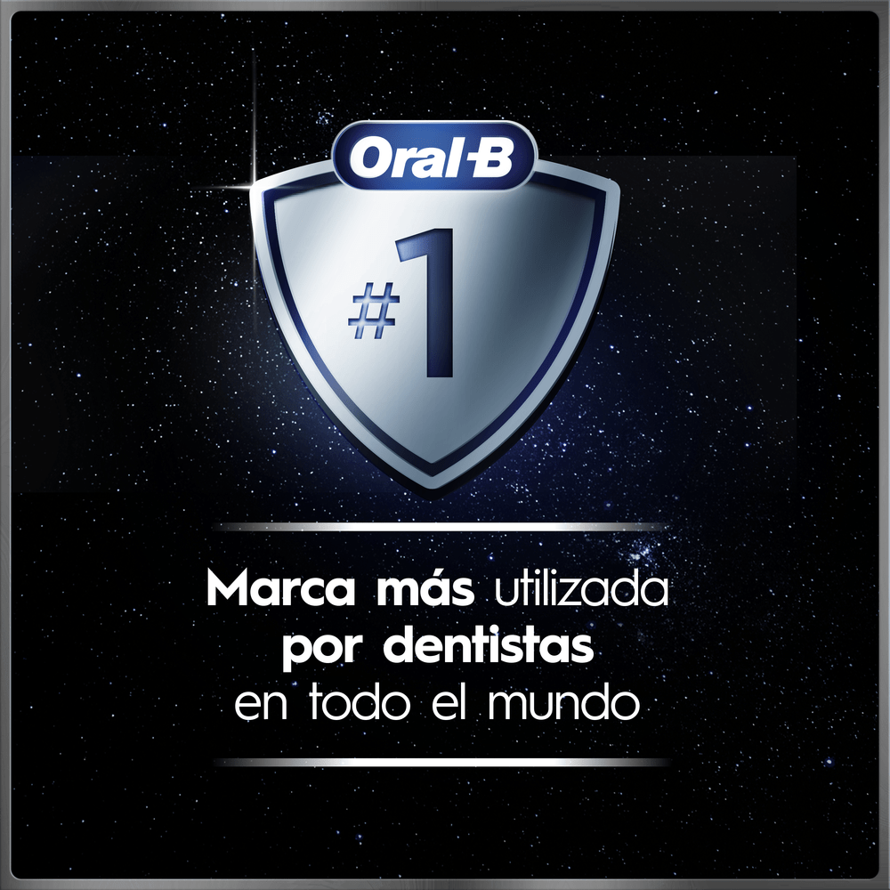 Oral-B #1 Marca más utilizada por dentistas en todo el mundo
