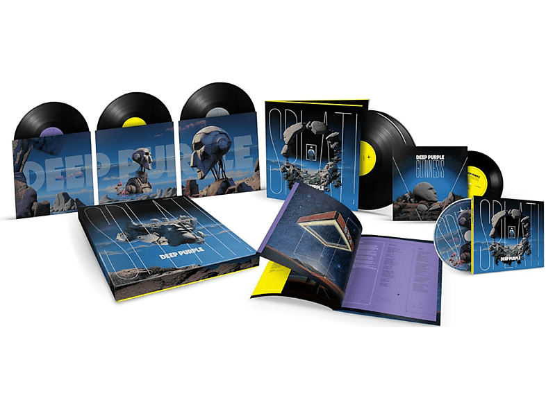 Deep Purple - SPLAT! (Ltd. Boxset inkl. CD, 180g Gatefold 2LP, 3x10 Inch [LP + CD]