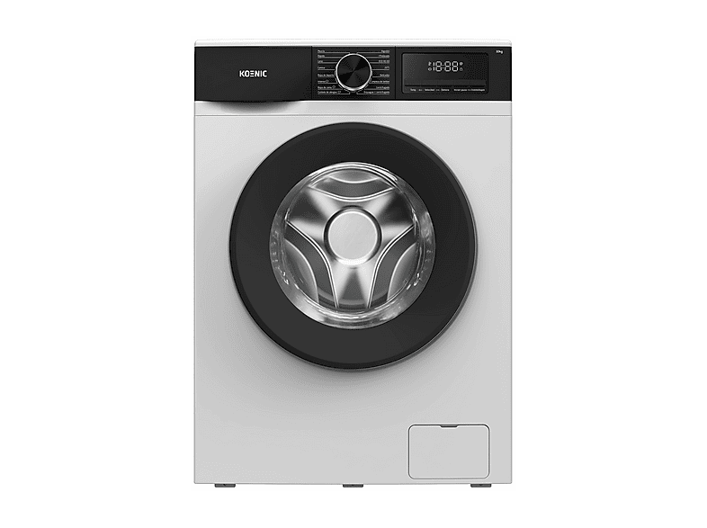 KOENIC KWM 10164 A-10 LAVATRICE, Caricamento frontale, 10 kg, 16 programmi, Profondità 61,2 cm, Giri 1400 rpm, livello rumorosità centrifuga 76 dB(A), Classe A