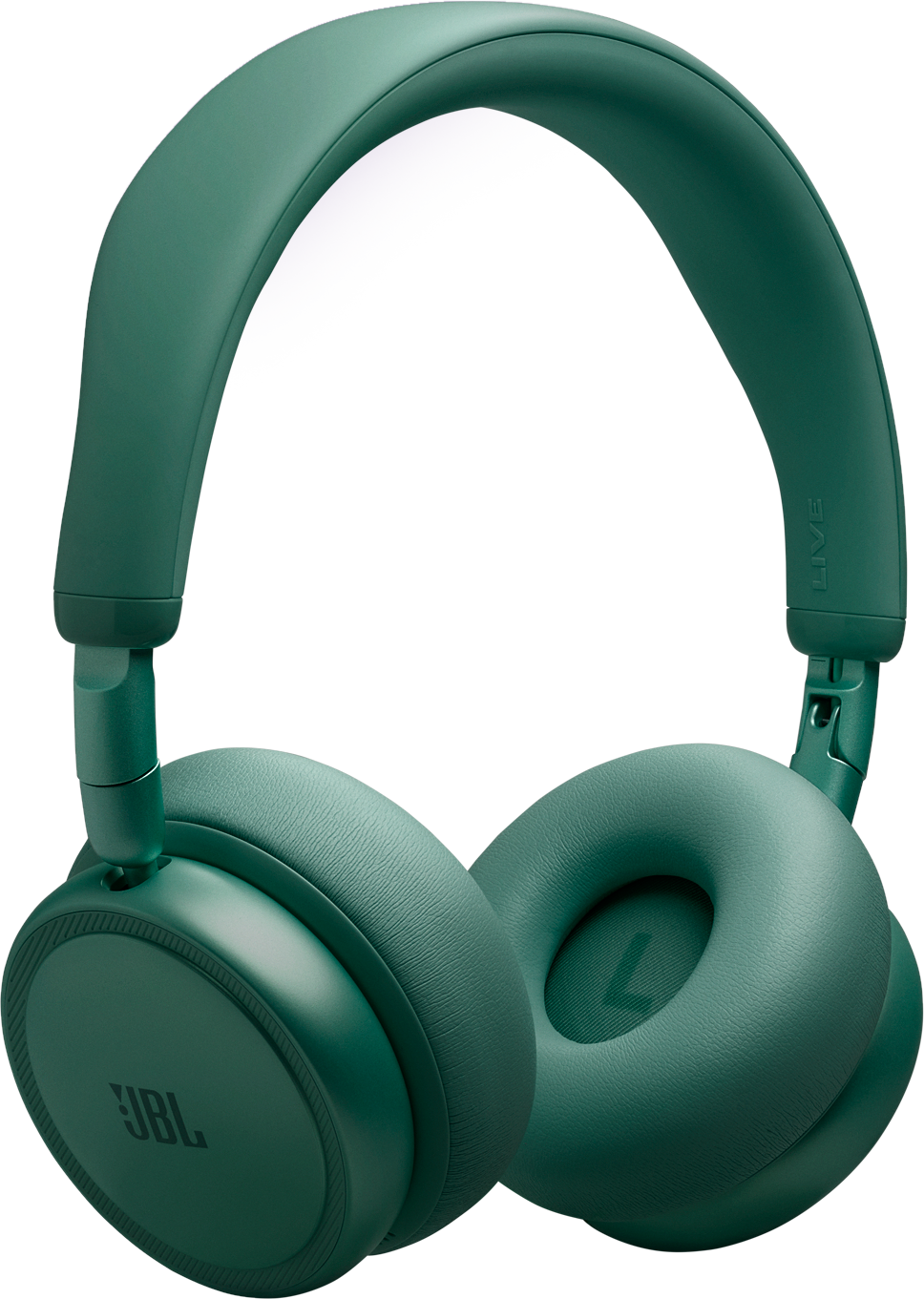 Cuffie JBL verdi su sfondo nero.