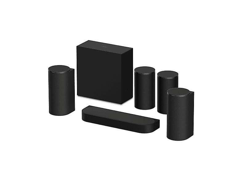 SONY BRAVIA Theatre Trio KIT, 5.1.4-Kanal-Heimkinosystem, Heimkinosystem, Schwarz