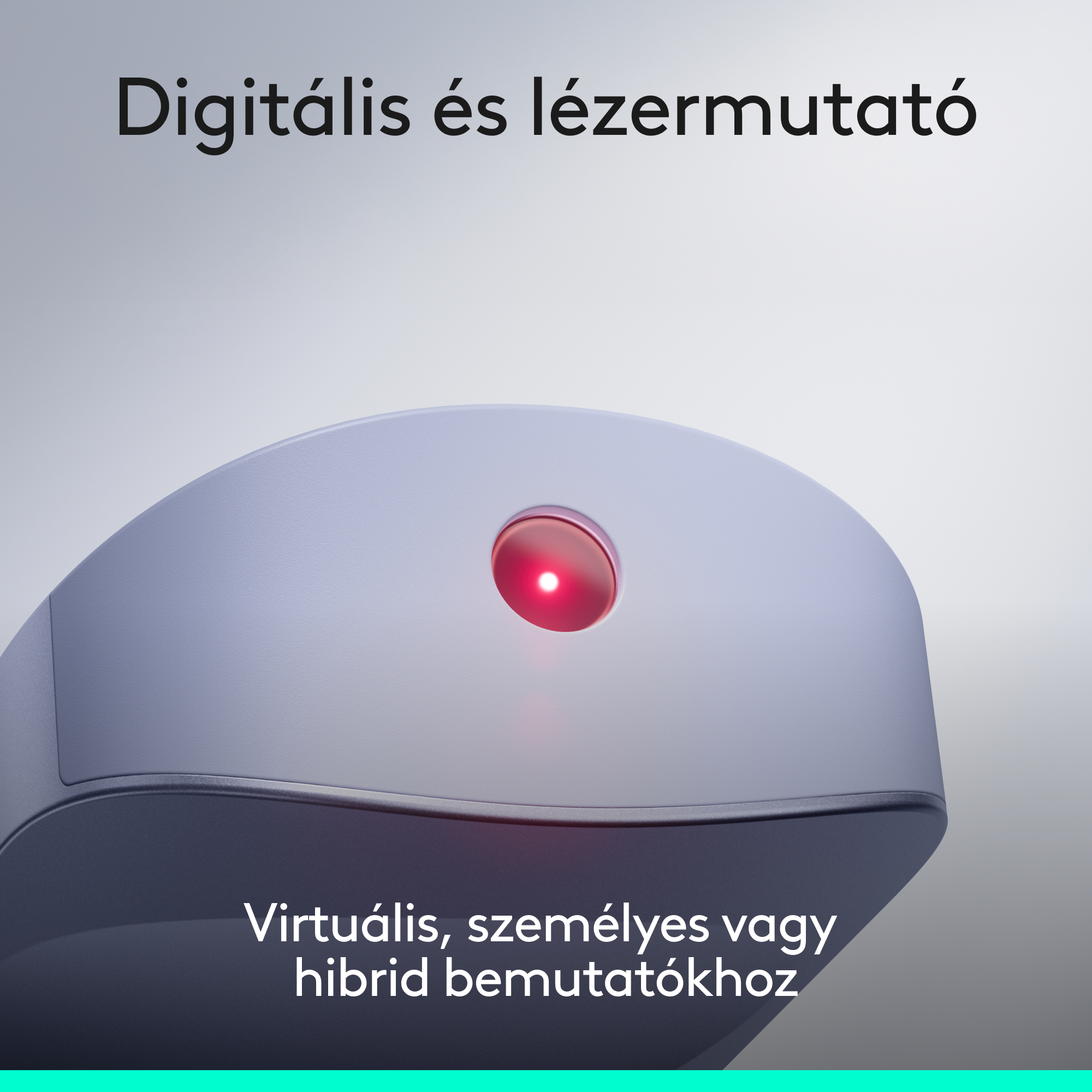 Szürke készülék piros fénnyel és magyar szöveggel.