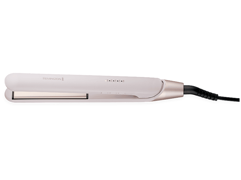Remington S4807 Almond Allure Slim Glätteisen (Keramik, Temperaturstufen: 5, Weiß)
