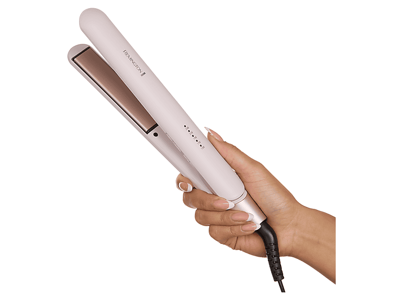 Remington S4807 Almond Allure Slim Glätteisen (Keramik, Temperaturstufen: 5, Weiß) — Foto 5 von 5