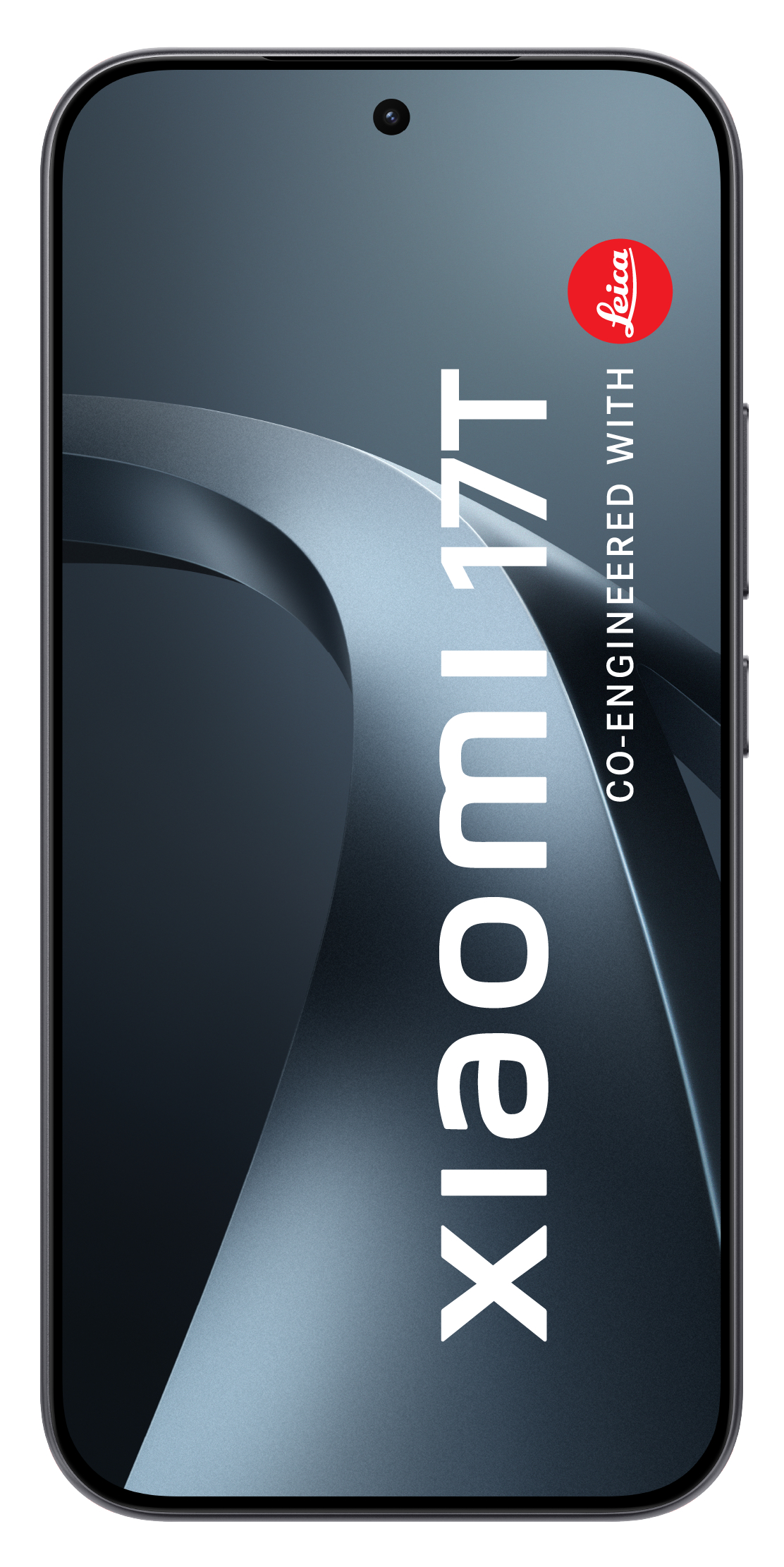 Ein Smartphone mit dem Schriftzug Xiaomi 11T und Leica-Logo auf dunklem Hintergrund.